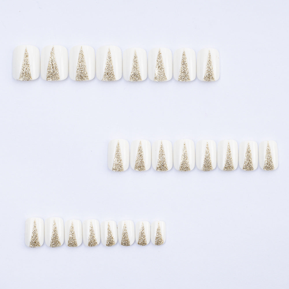 Artificial Nails in Modern Geometric Design Bowlift