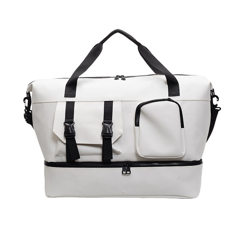 Water-Resistant Multi-Pocket Sports Duffle Bag Bowlift