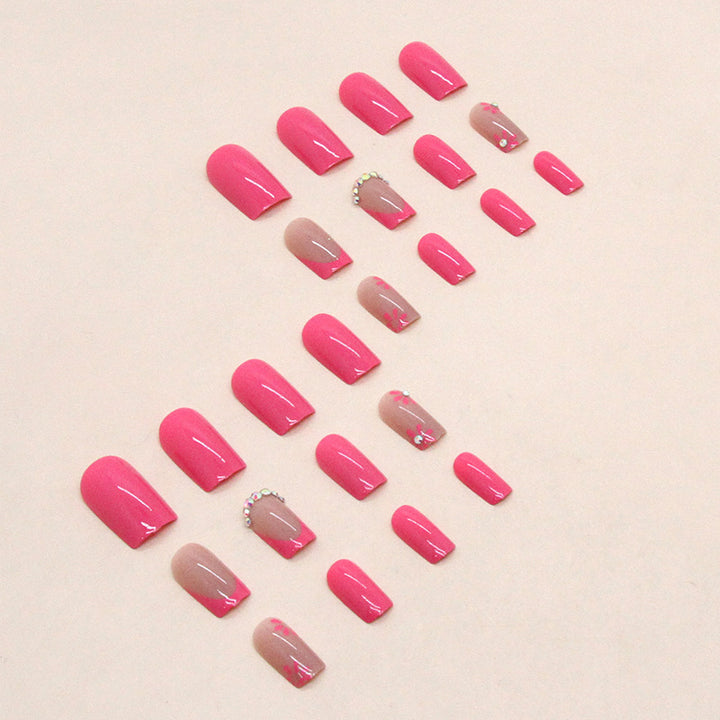 Artistic Floral Press-On Nail Designs Bowlift
