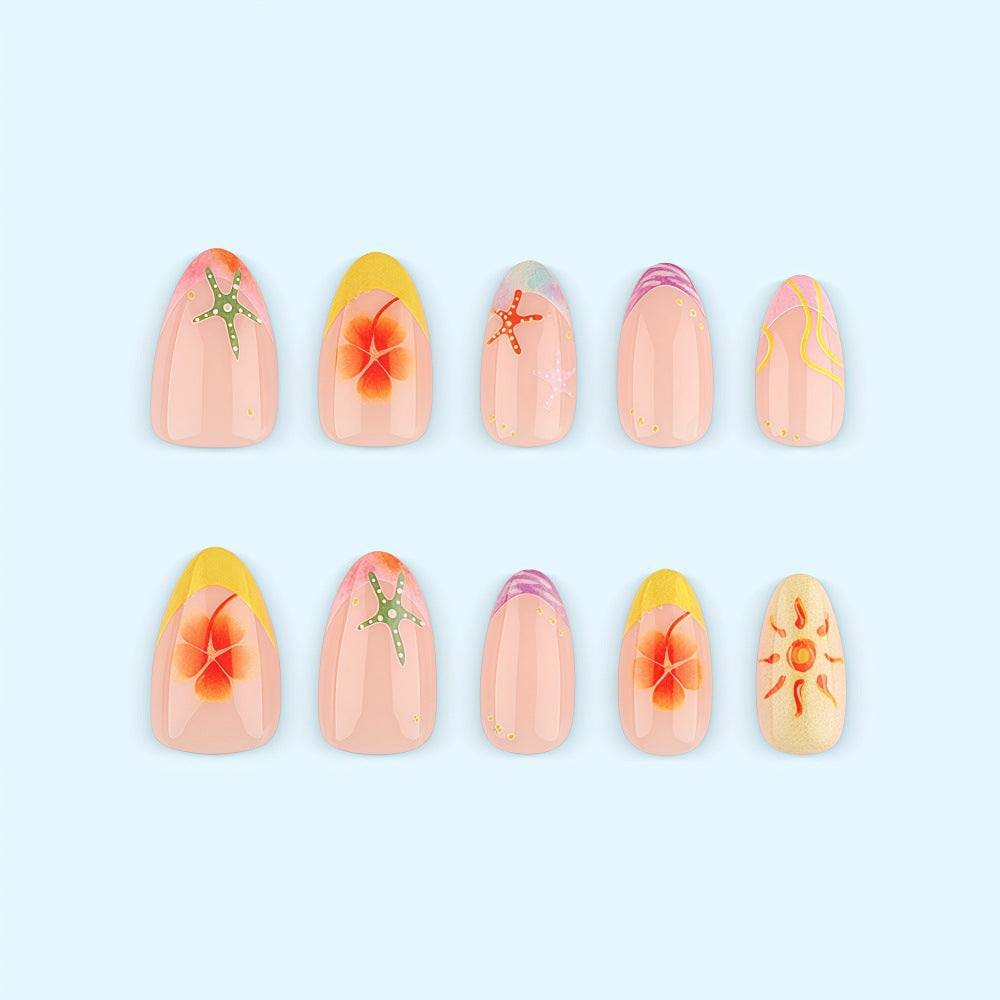 Creative and colorful nail design set Bowlift
