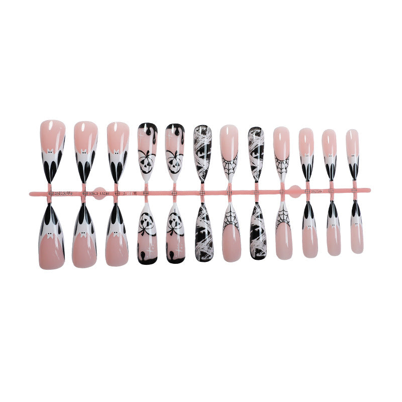 Creative Nail Art Set with Halloween Theme Bowlift