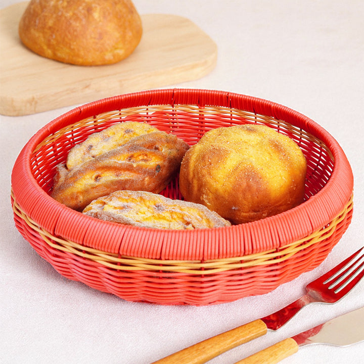 Ladies Decorative Fruit Stand with Stylish Weaving Bowlift