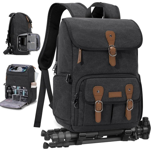 Vintage Canvas Backpack Bowlift