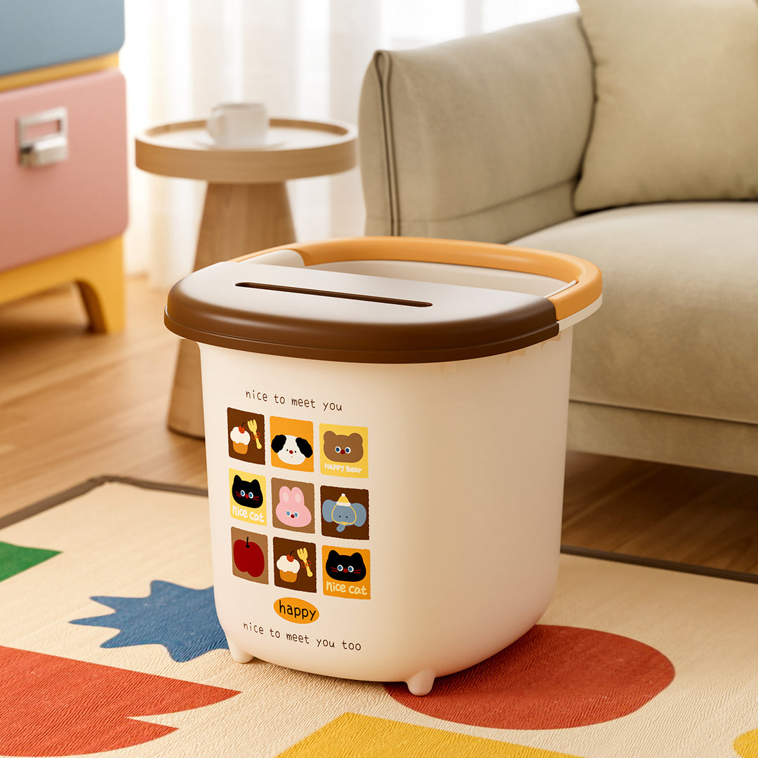Ladies cute and practical storage container with animal motifs Bowlift