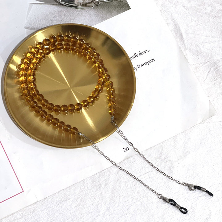 Multi-Strand Beaded Eyewear Chain Bowlift