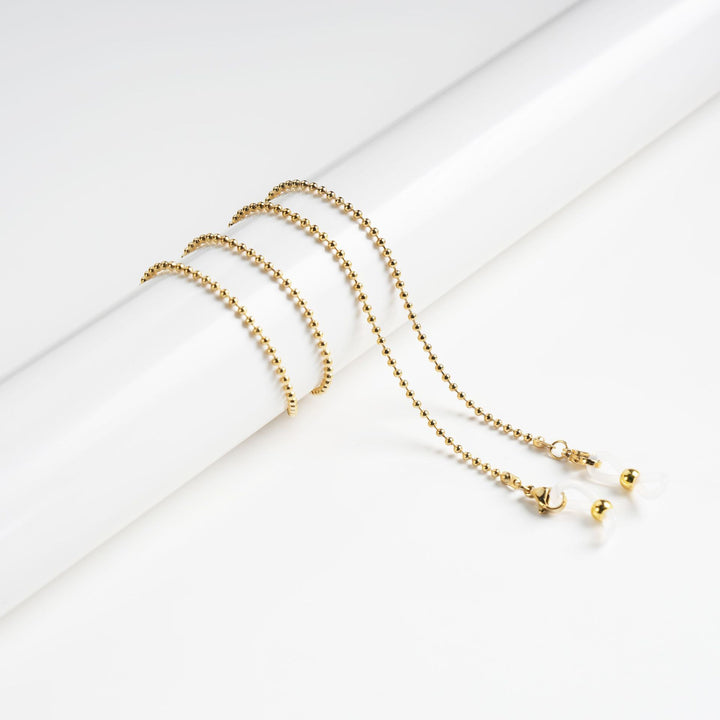 Lightweight Beaded Eyewear Chain Bowlift