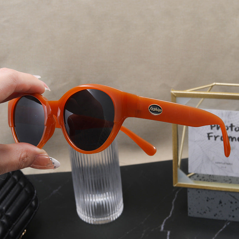 Women's Cat-Eye Sunglasses with Exotic Design and Sturdy Frame Bowlift