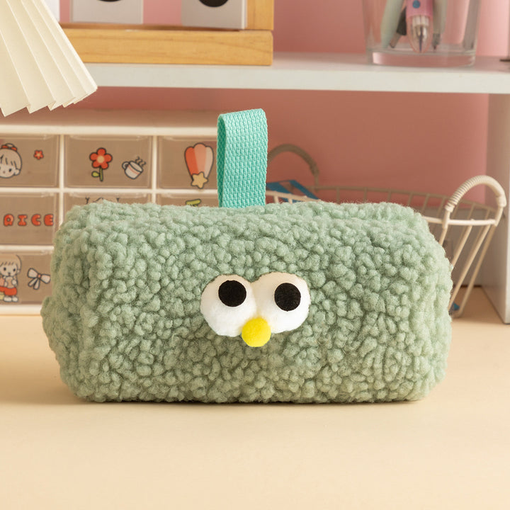 Plush Animal-Themed Pencil Case Bowlift
