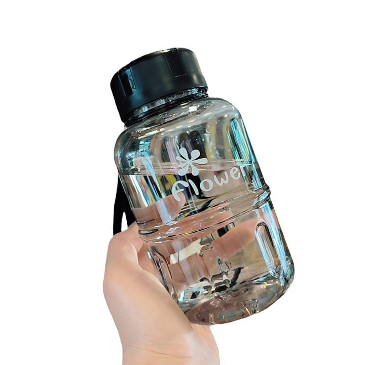 Ladies Practical Water Bottle with Detachable Carrying Strap Bowlift