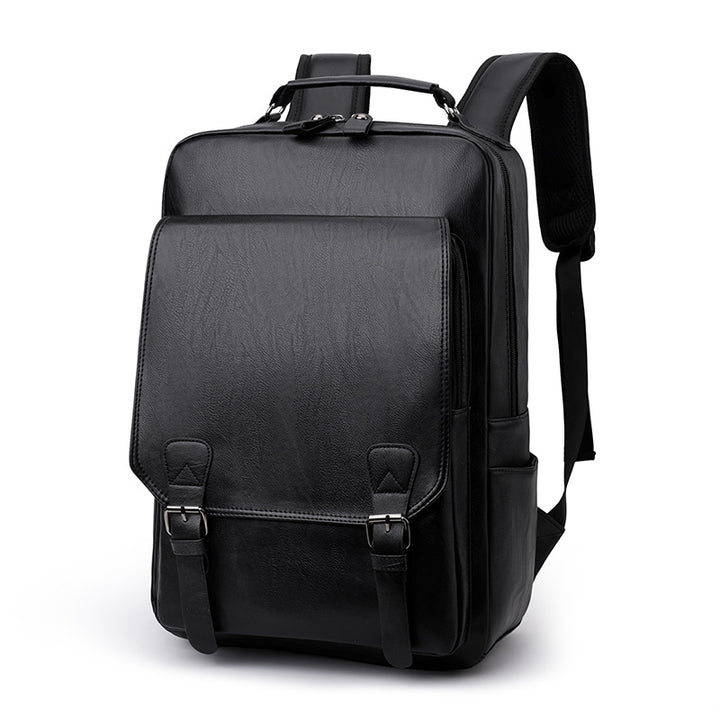 Stylish Leather Backpack Bowlift