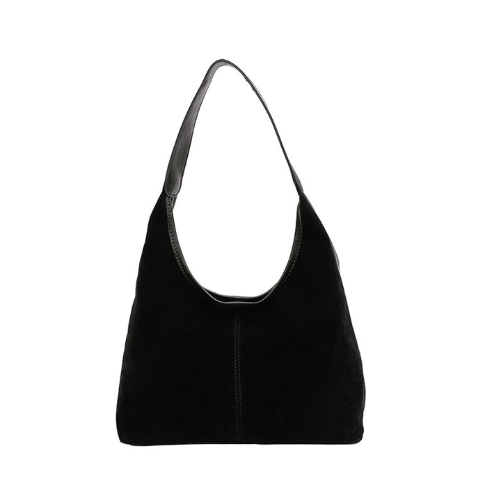 Suede Casual Hobo Bag Bowlift