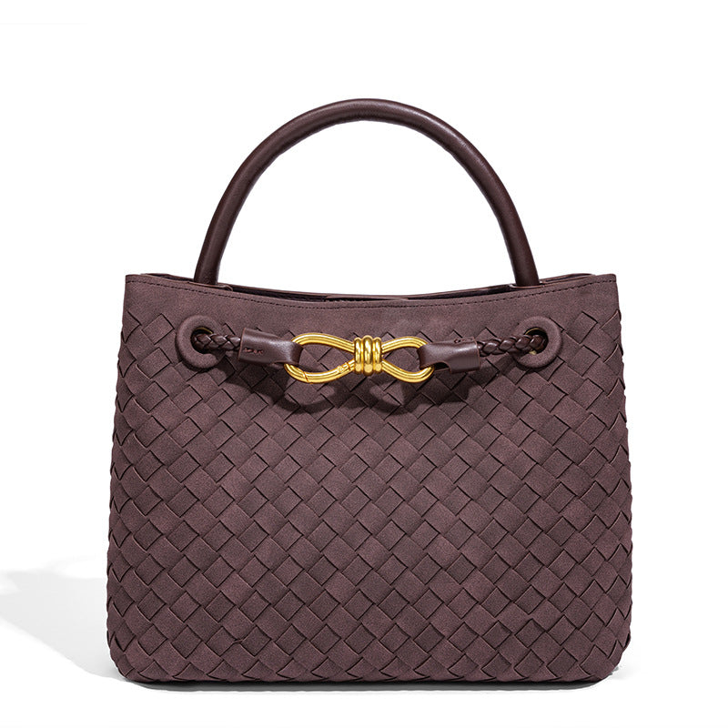 Chic Woven Handbag Bowlift