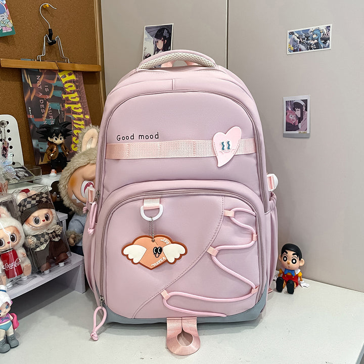 Backpack with Stylish Design and Practical Exterior Pockets Bowlift