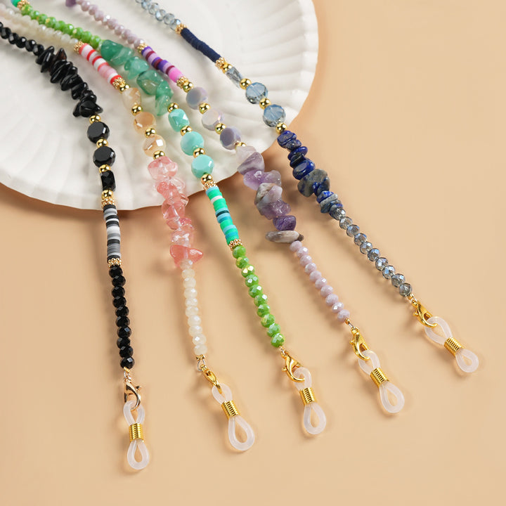 Artisan Beaded Eyewear Holder Bowlift