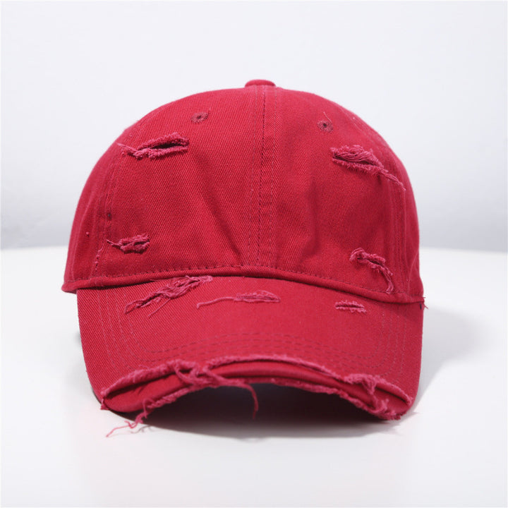 Women's Distressed Classic Baseball Cap Bowlift
