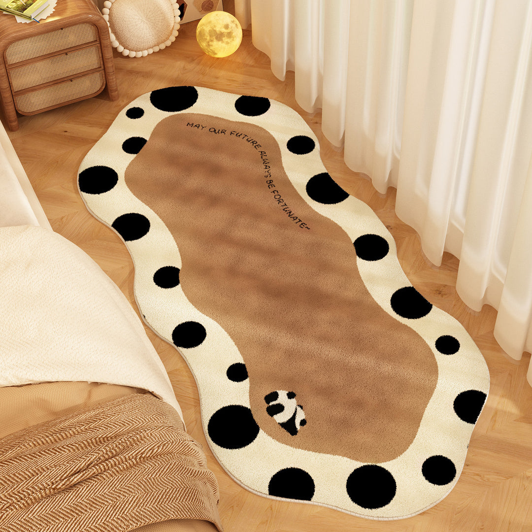 Modern Wavy Shape Area Rug