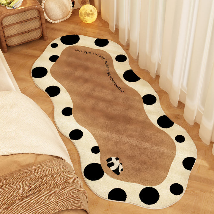 Modern Wavy Shape Area Rug