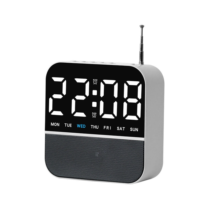 Digital Alarm Clock with LED Display Bowlift