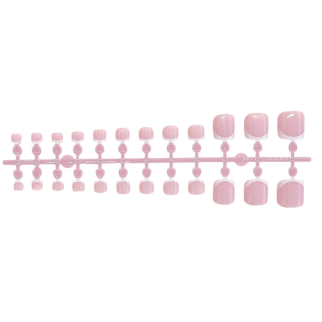 Premium Decorative Press-On Nail Set Bowlift