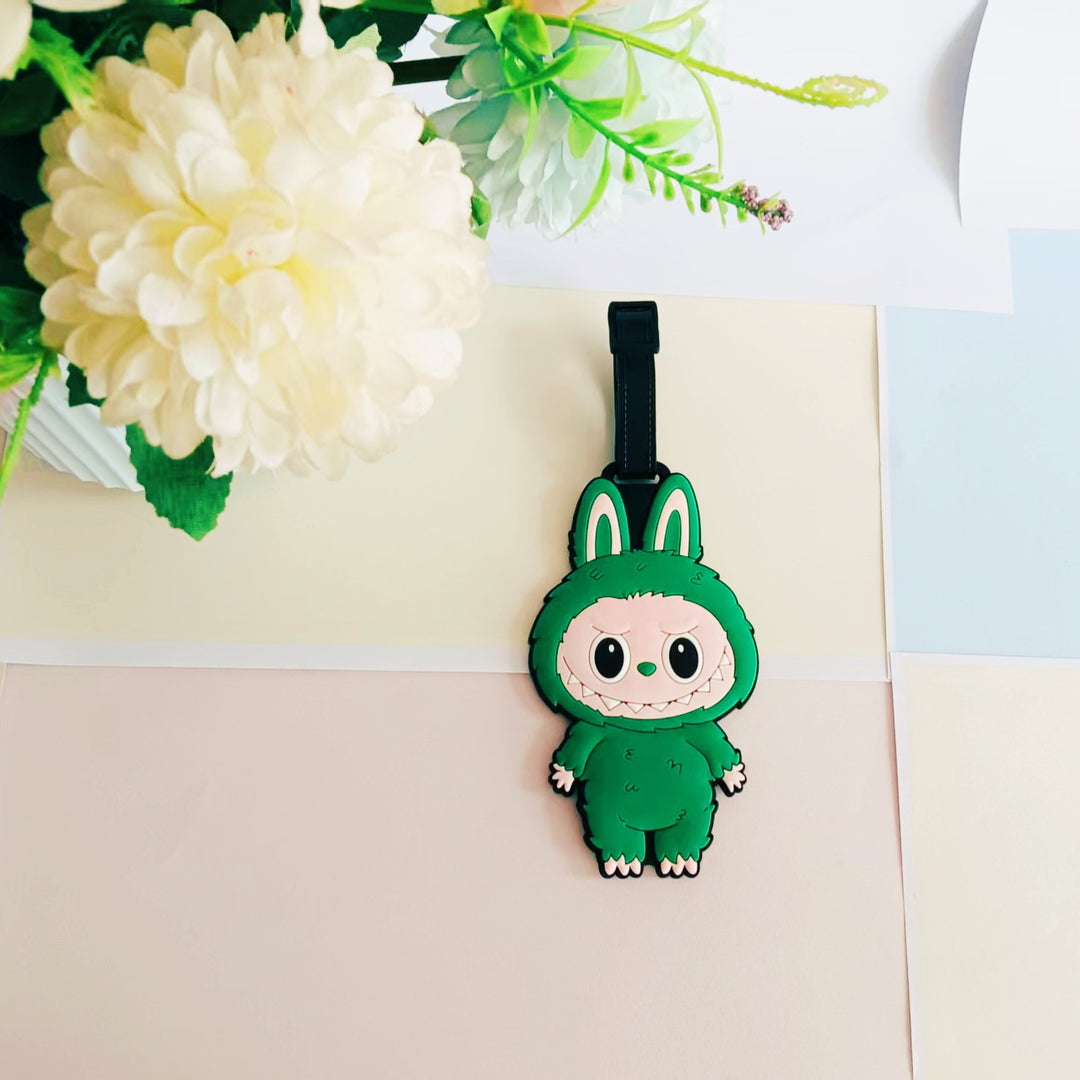 Unisex Cute Cartoon Bunny Luggage Tag Bowlift