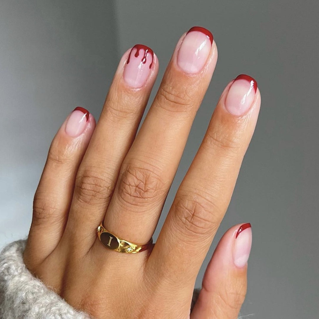 Luxury Glossy Press-On Nail Set Bowlift