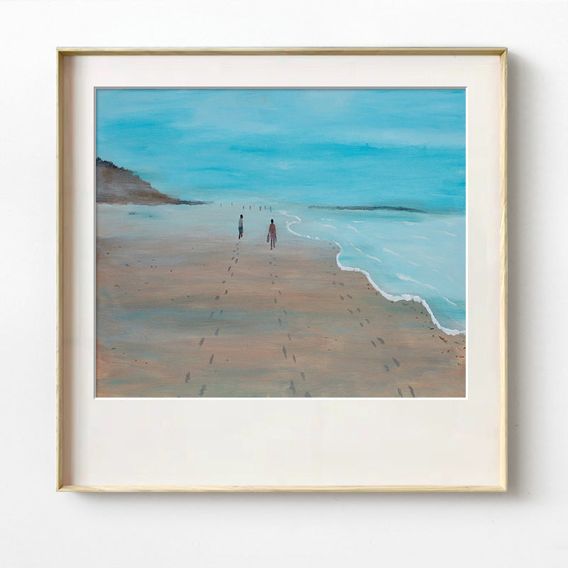Divided Coastal Landscape Wall Art