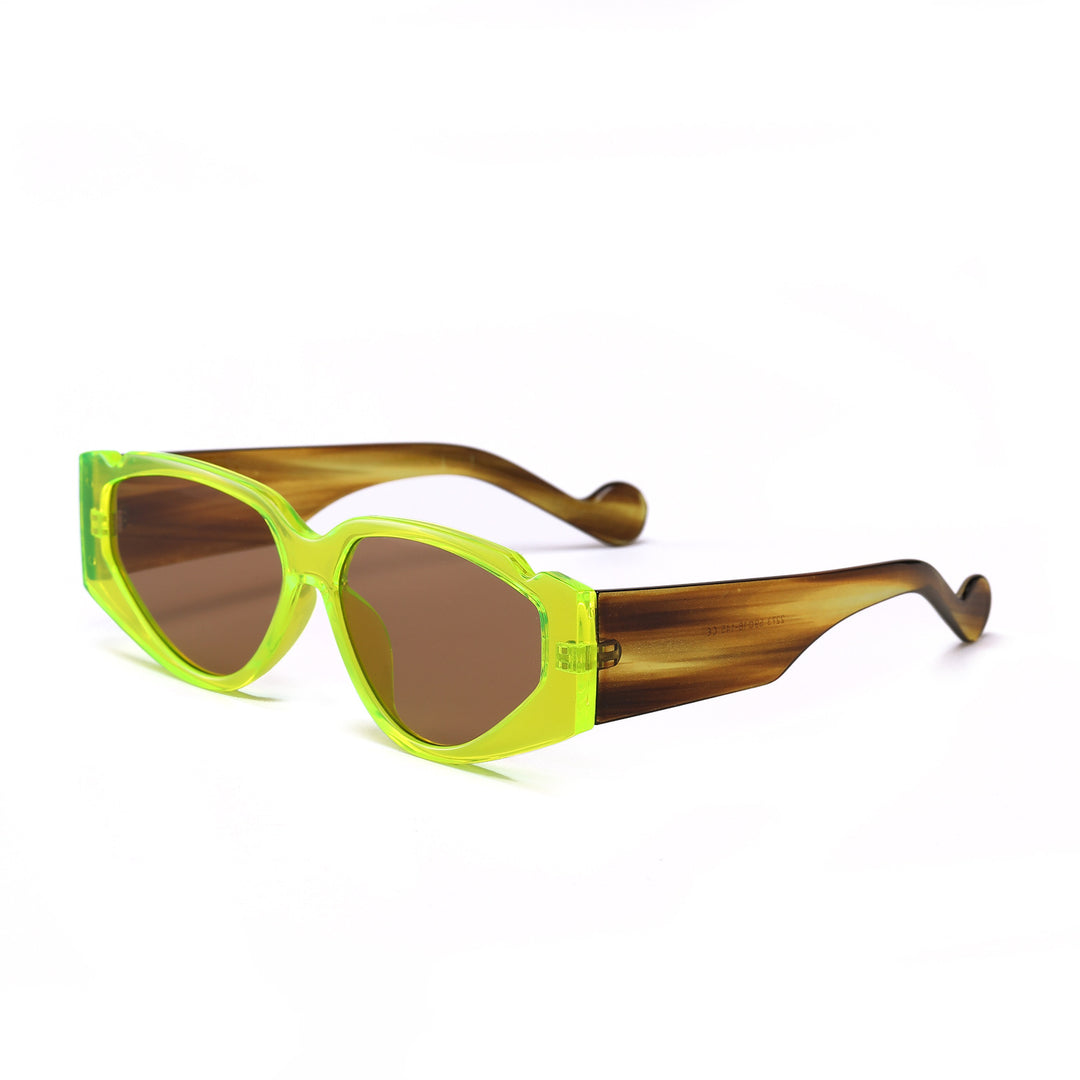 Women's fashion sunglasses with innovative frame and protective UV protection Bowlift
