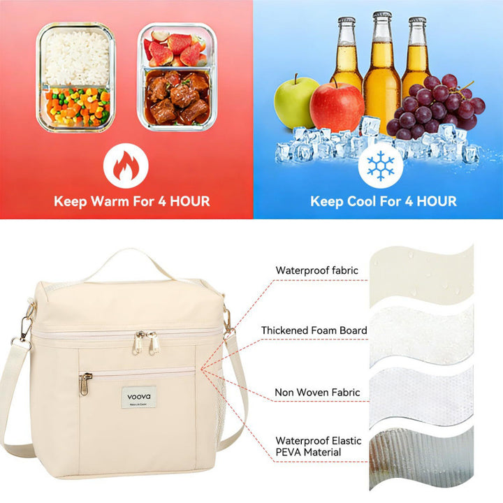 Insulated Food Delivery Cooler Bag Bowlift