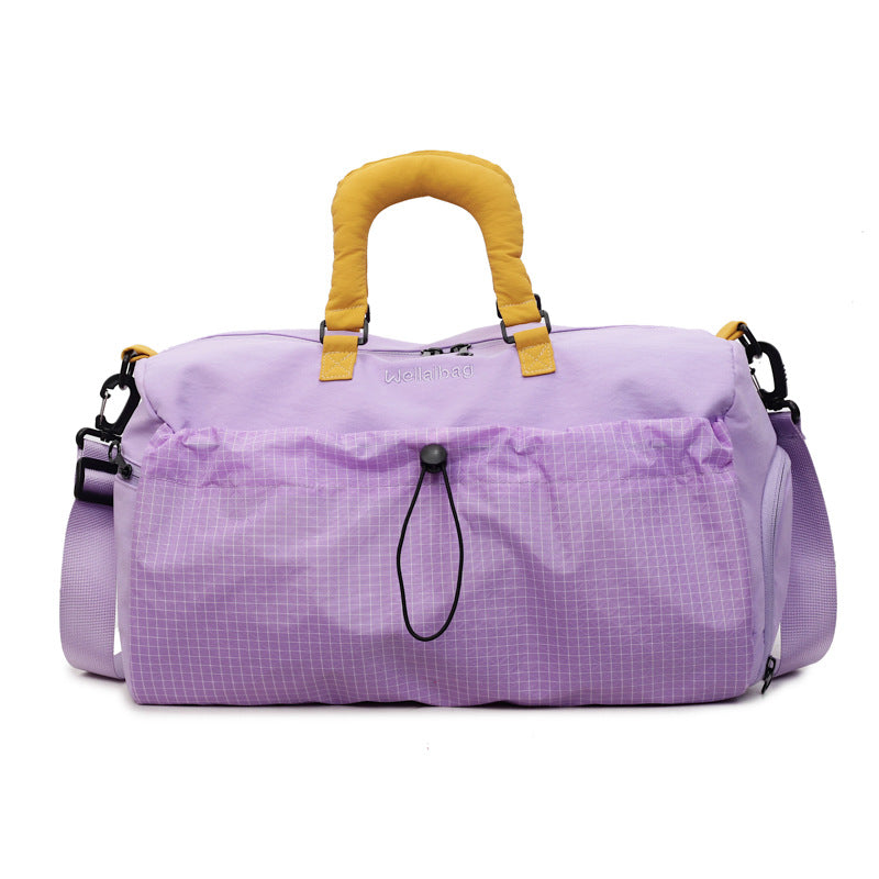 Sporty travel bag with padded carrying handle Bowlift