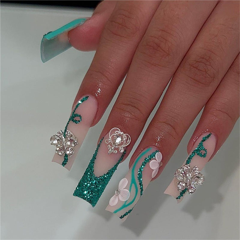 Glamorous Decorative Nail Art Bowlift