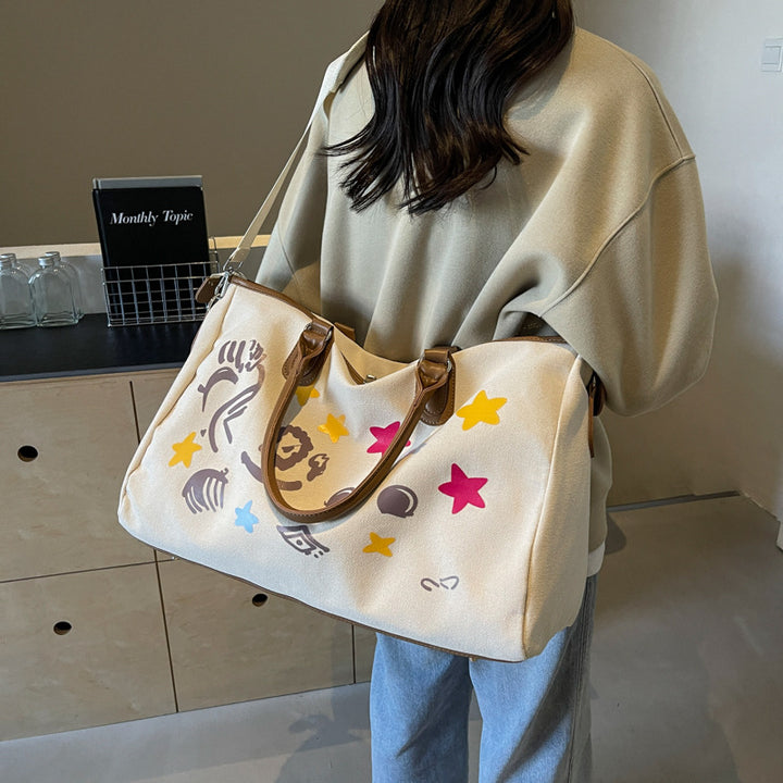 Artistic Design Travel Handbag Bowlift
