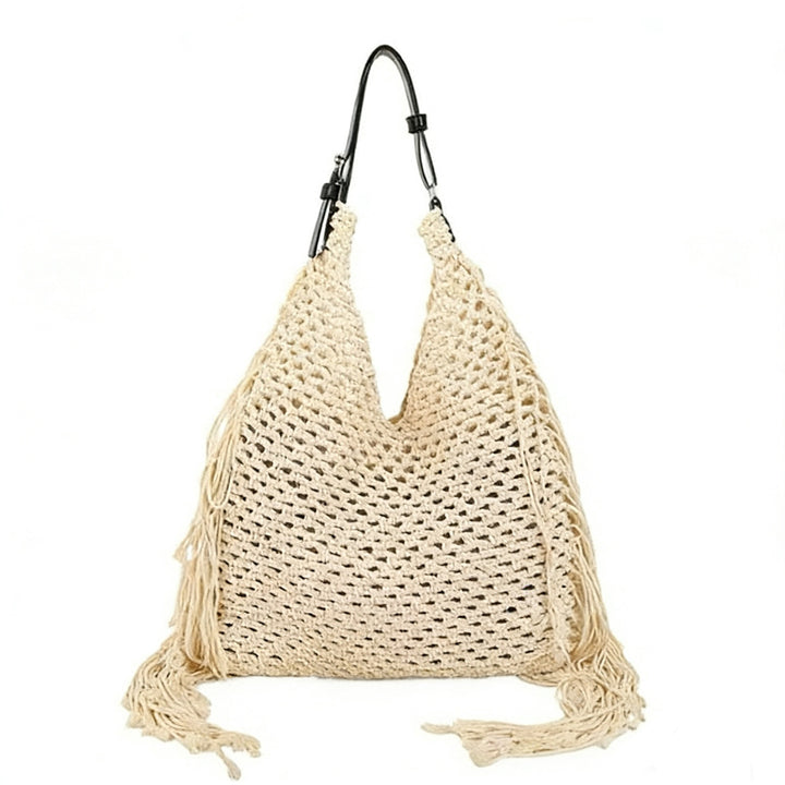 Fashionable Macrame Handbag Bowlift