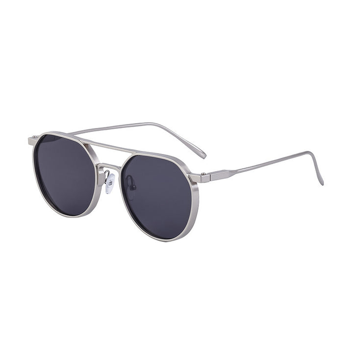 Ladies fashionable sunglasses in stylish round design Bowlift