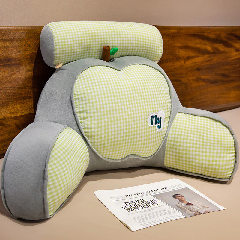 Comfortable support cushion with playful fruit design Bowlift