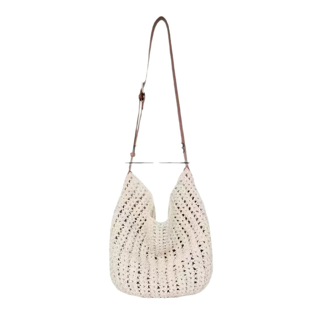 Hand-knotted shoulder bag Bowlift