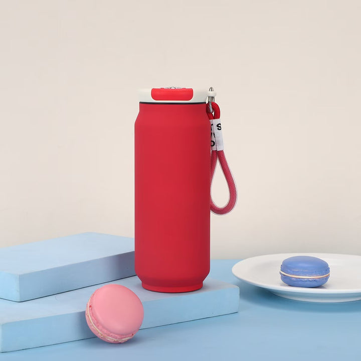 Women insulated water bottle with practical carry handle Bowlift