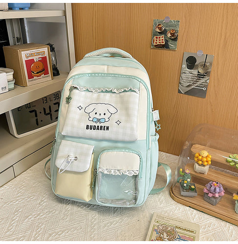 Playful Illustrated Backpack Bowlift