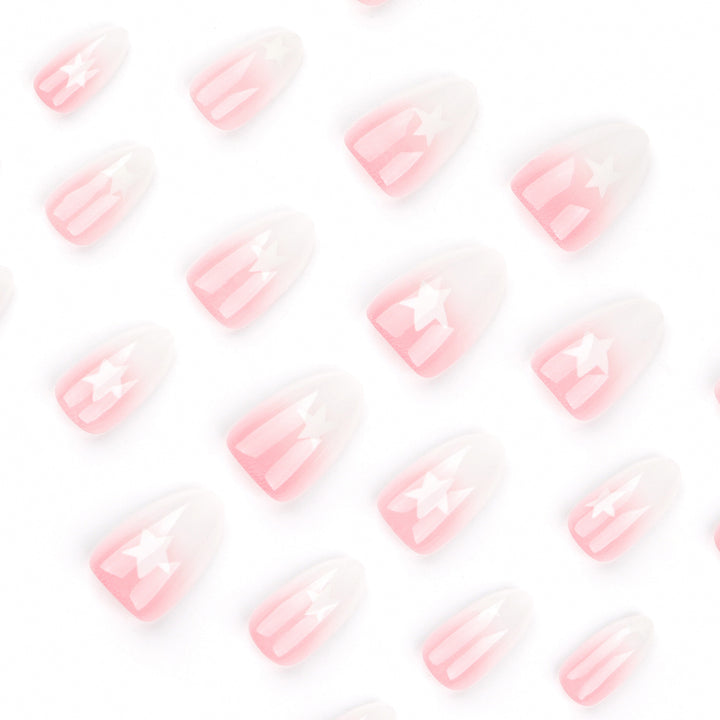 Artful Nail Art with Star Motif Bowlift