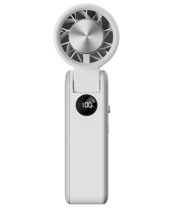 Ladies portable hand fan with multifunctional USB port Bowlift