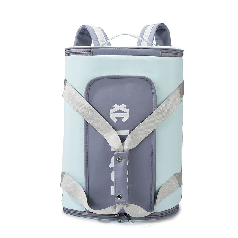 Multifunctional Sport and Travel Bag with Padded Shoulder Straps Bowlift