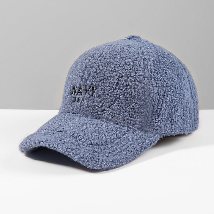 Women's Fluffy Sherpa Baseball Cap Bowlift