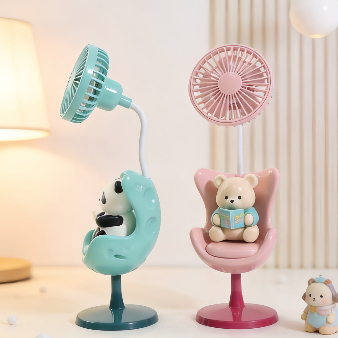 Ladies USB Fan in cute panda design Bowlift