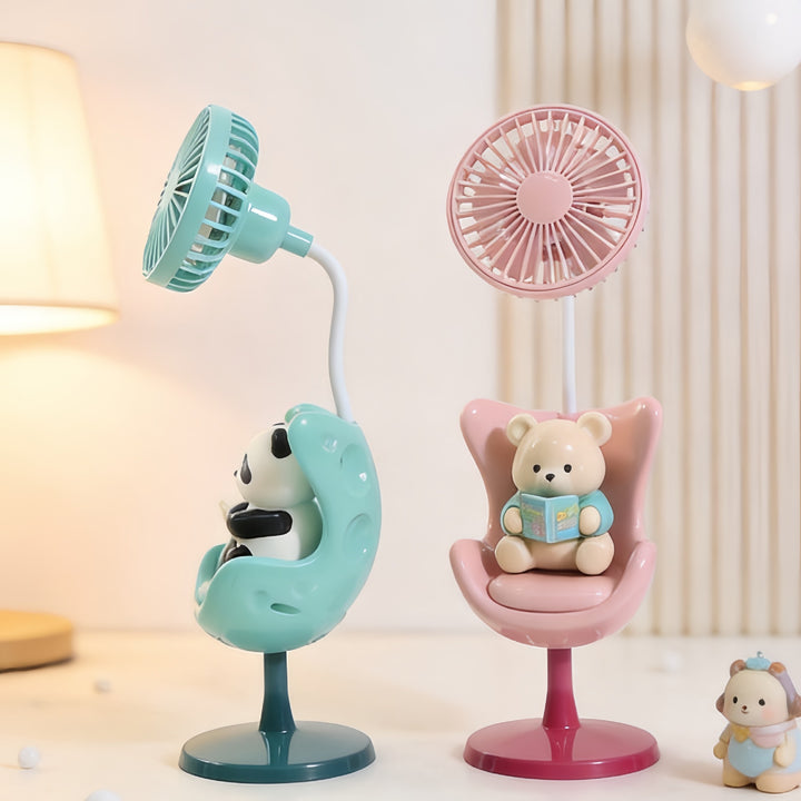 Ladies USB Fan in cute panda design Bowlift