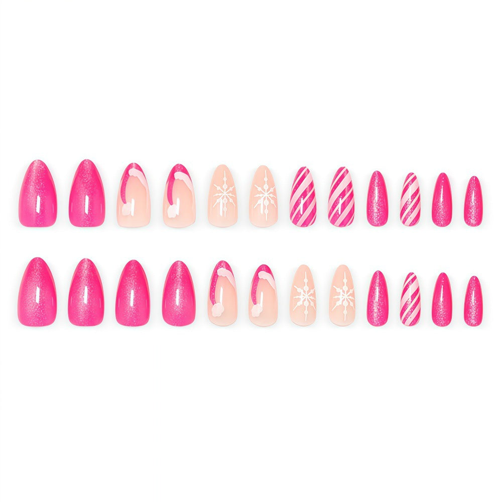 Nail art set with Creative Winter Design Bowlift