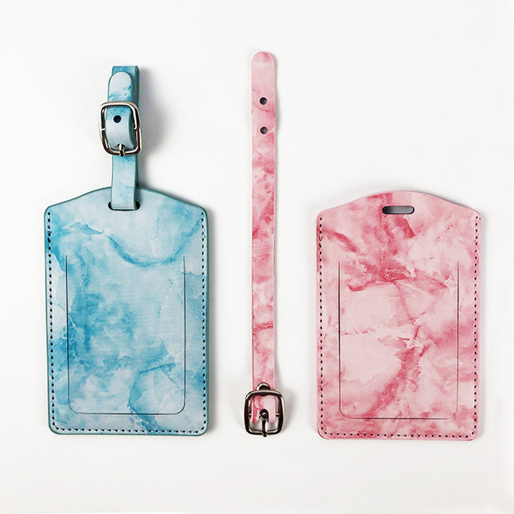 Marble Pattern Luggage Tag Bowlift