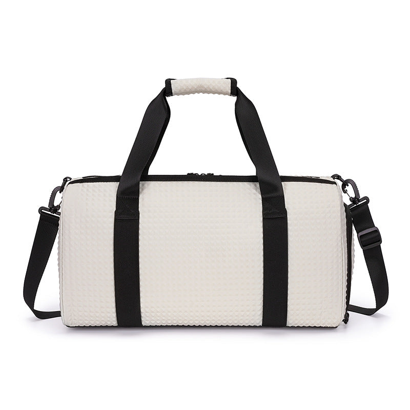 Ergonomic Textured Sports Duffle Bag Bowlift