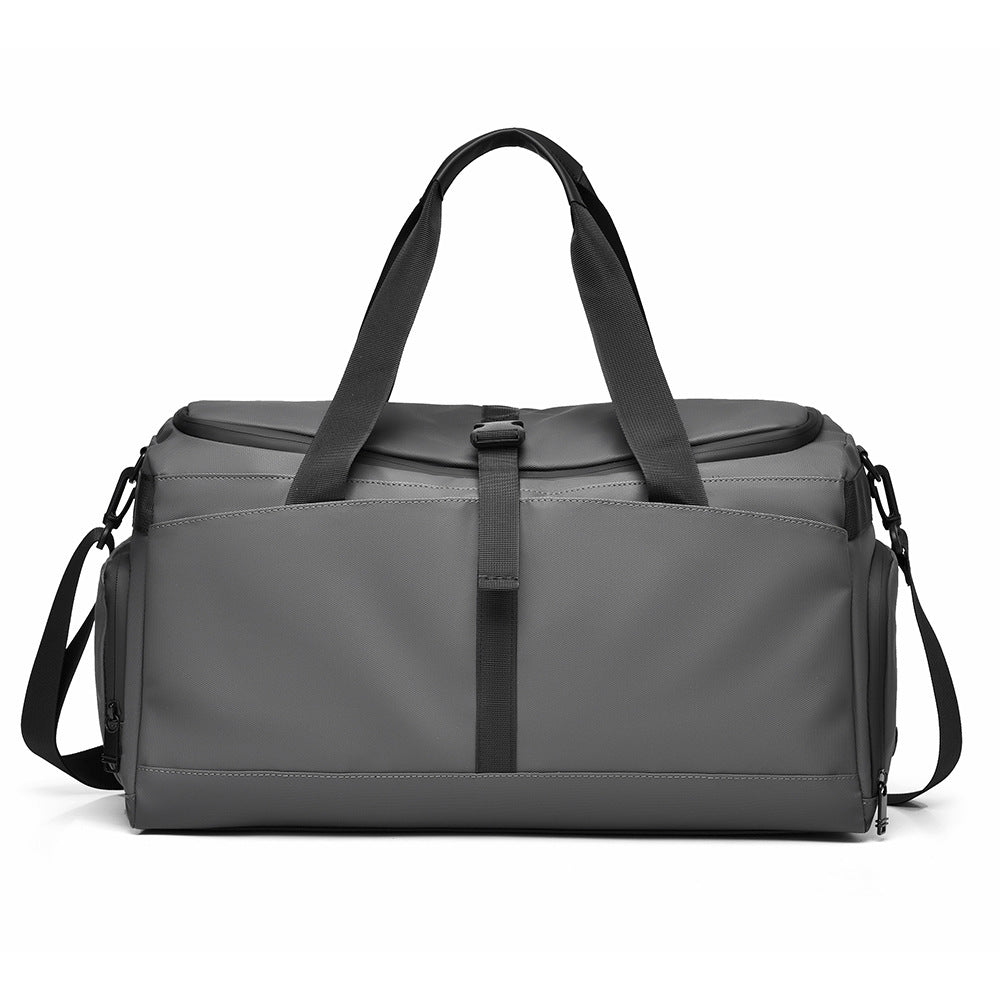 Men's sports and travel bag with innovative compartment organization Bowlift