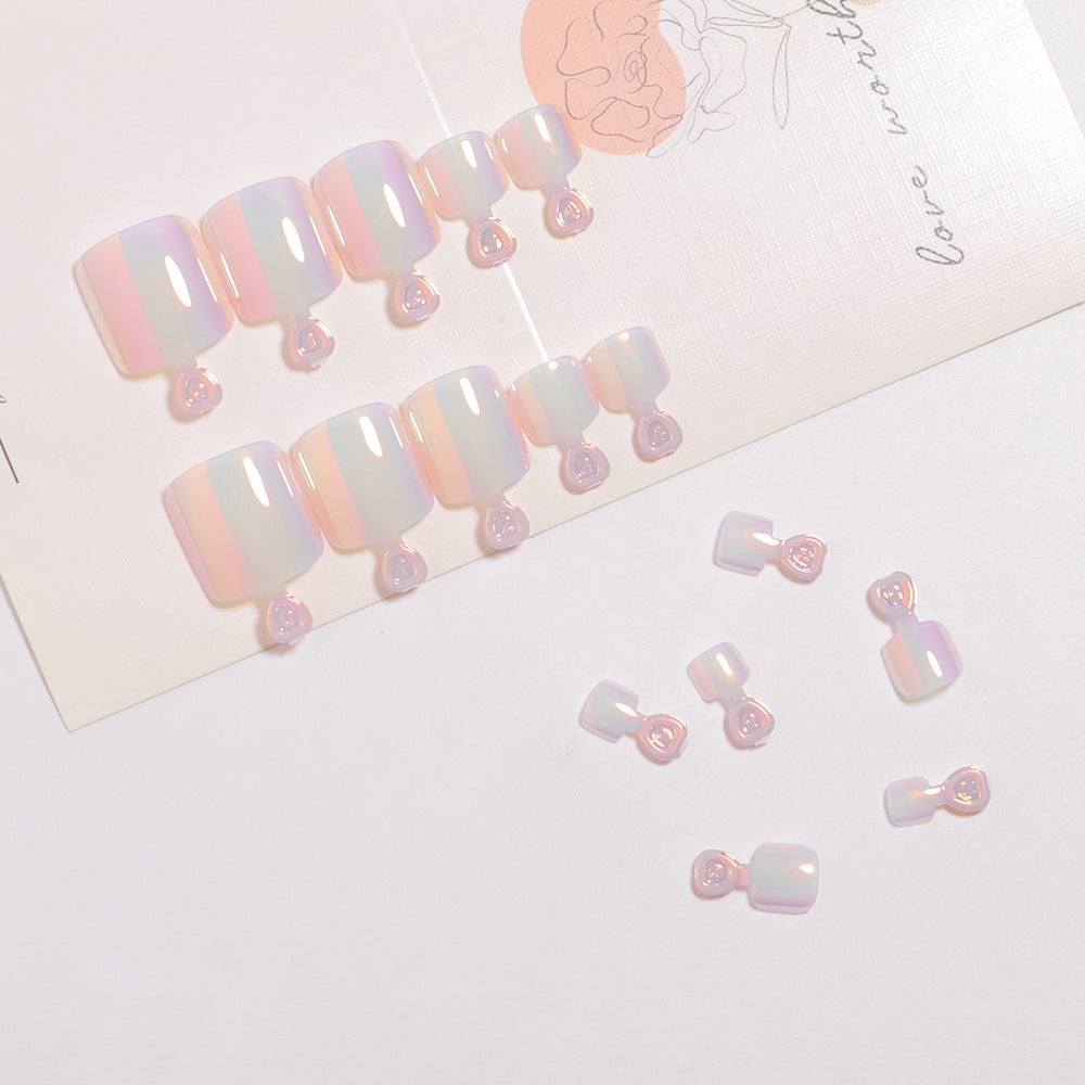 Premium Glossy Nail Art Pedicure Set Bowlift