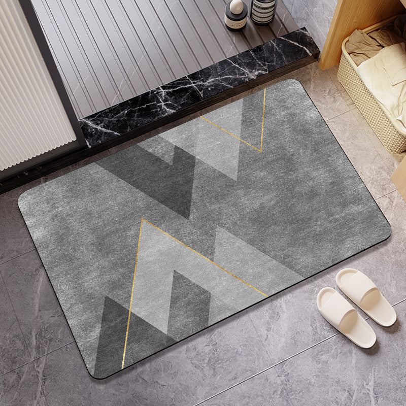 Decorative Non-Slip Bathroom Mat Bowlift