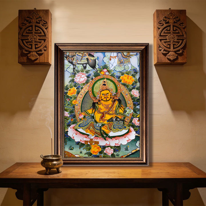 Intricate Religious Canvas Artwork